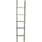 Ekena Millwork 15"W x 72"H x 3 1/2"D Vintage Farmhouse 5 Rung Ladder, Barnwood Decor Collection, Reclaimed Grey DECR015X072X04LDRGY - alternate 3